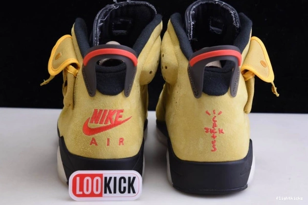 X CN1084-300 YELLOW 6 SCOTT AIR JORDAN TRAVIS 0821